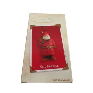 Hallmark Keepsake Ornament Kris Kringle Vintage 2003 Handcrafted NIB Box Wear